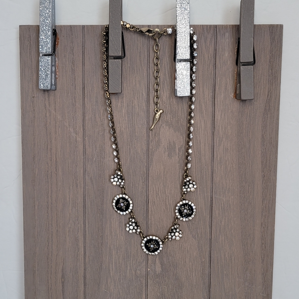 Chloe + Isabel Art Deco Rhinestone Necklace